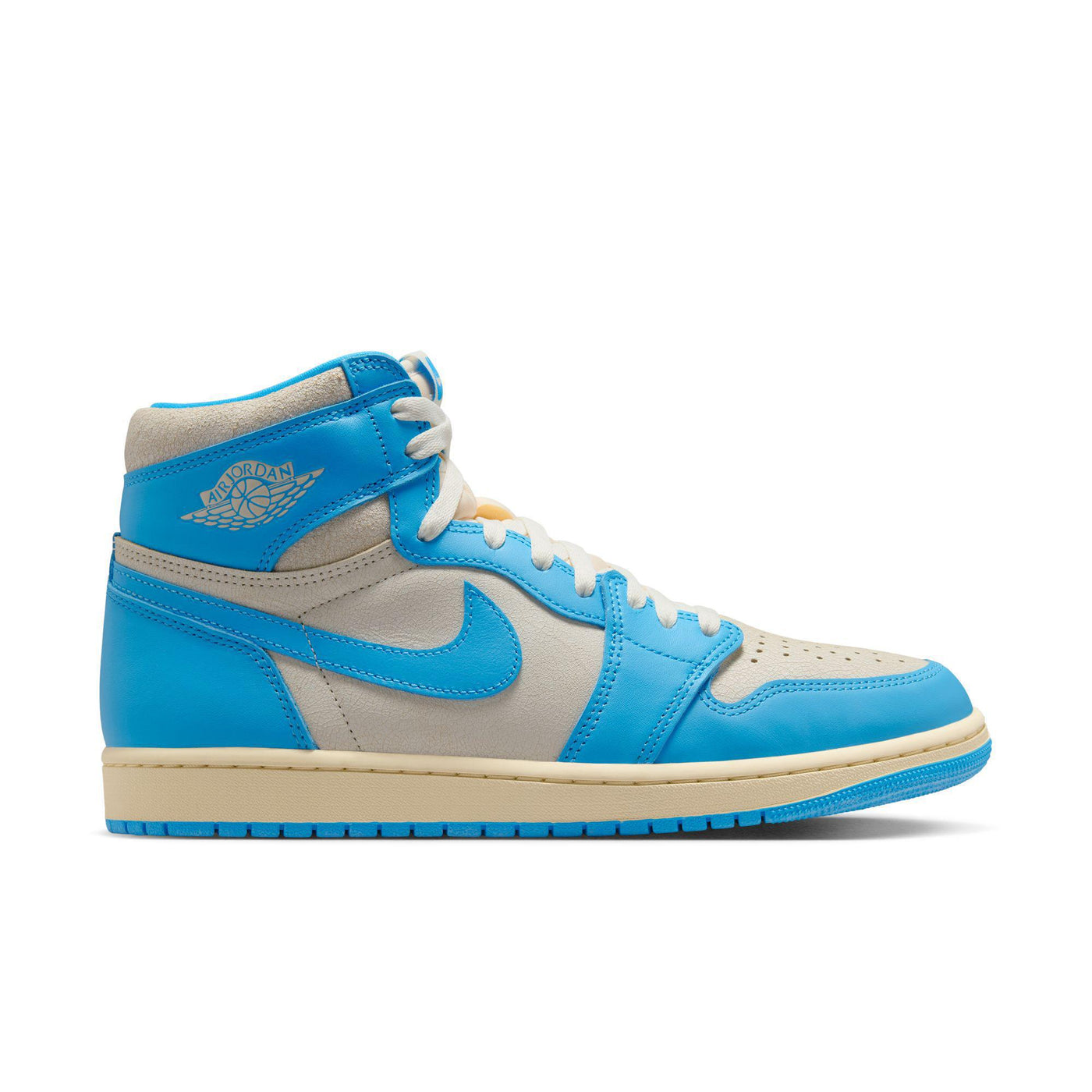 Air Jordan 1 Retro High OG Dark Powder Blue/Dark Powder Blue-Sail
