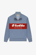 Lotto Uniforme 1/4 Zip Sweater Heather Blue