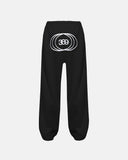 Undergold Golden Heritage Basic Straight Pants Black