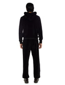 Les Tien Velour Classic Raglan Hoodie
