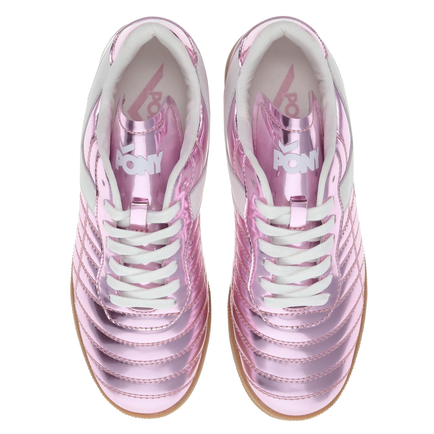 Women's Pony Madrid 82 Metallic Rose Gold/White