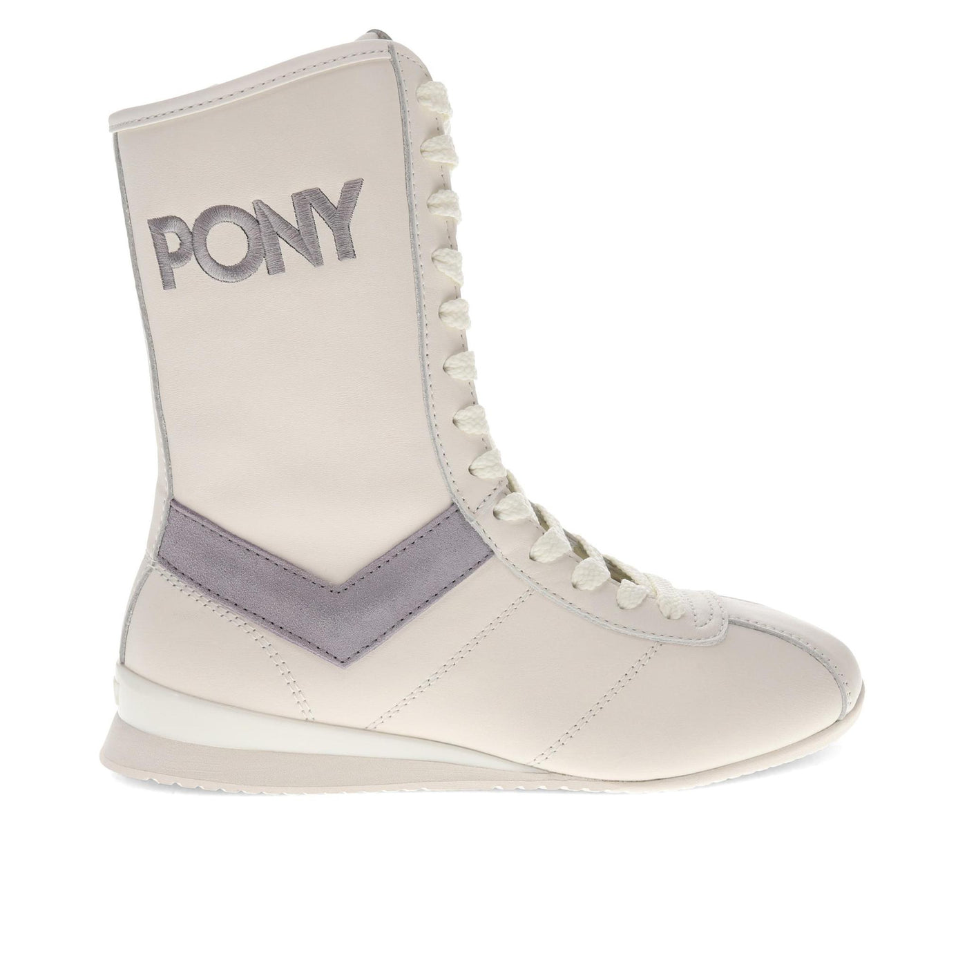 Women's Pony KO-80 High Classic Snow White/Grey