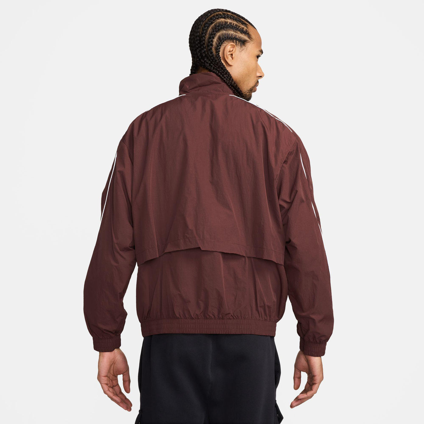 Nike Sportswear Solo Swoosh Men's Woven Track Jacket Dark Pony