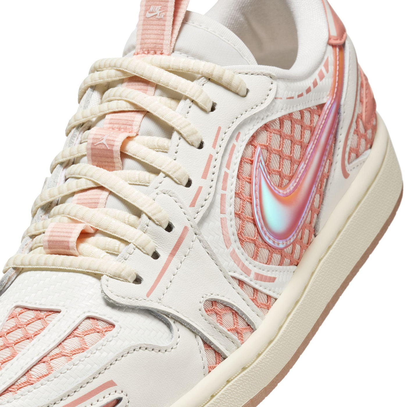 Women's Air Jordan 1 MM Low V3 Sail/Light Madder Root-Coconut Milk