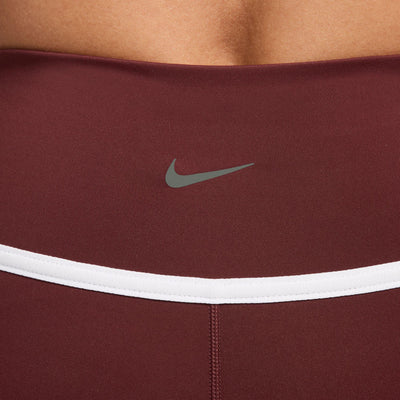 Nike One Women's High-Waisted 7/8 Leggings Dark Team Red