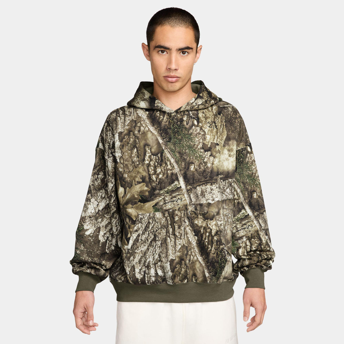 Jordan Brooklyn Men's Fleece Realtree Pullover Hoodie Medium Olive