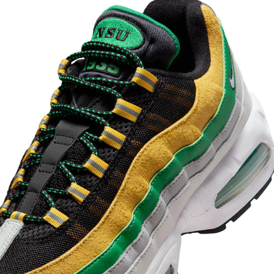Nike Air Max 95 Big Bubble x Norfolk State Black/White-Court Green-Midwest Gold