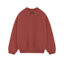 Fear of God Essentials Fleece Crewneck Crimson