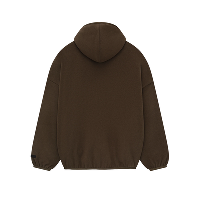 Fear of God Essentials Brushed Hoodie Brown