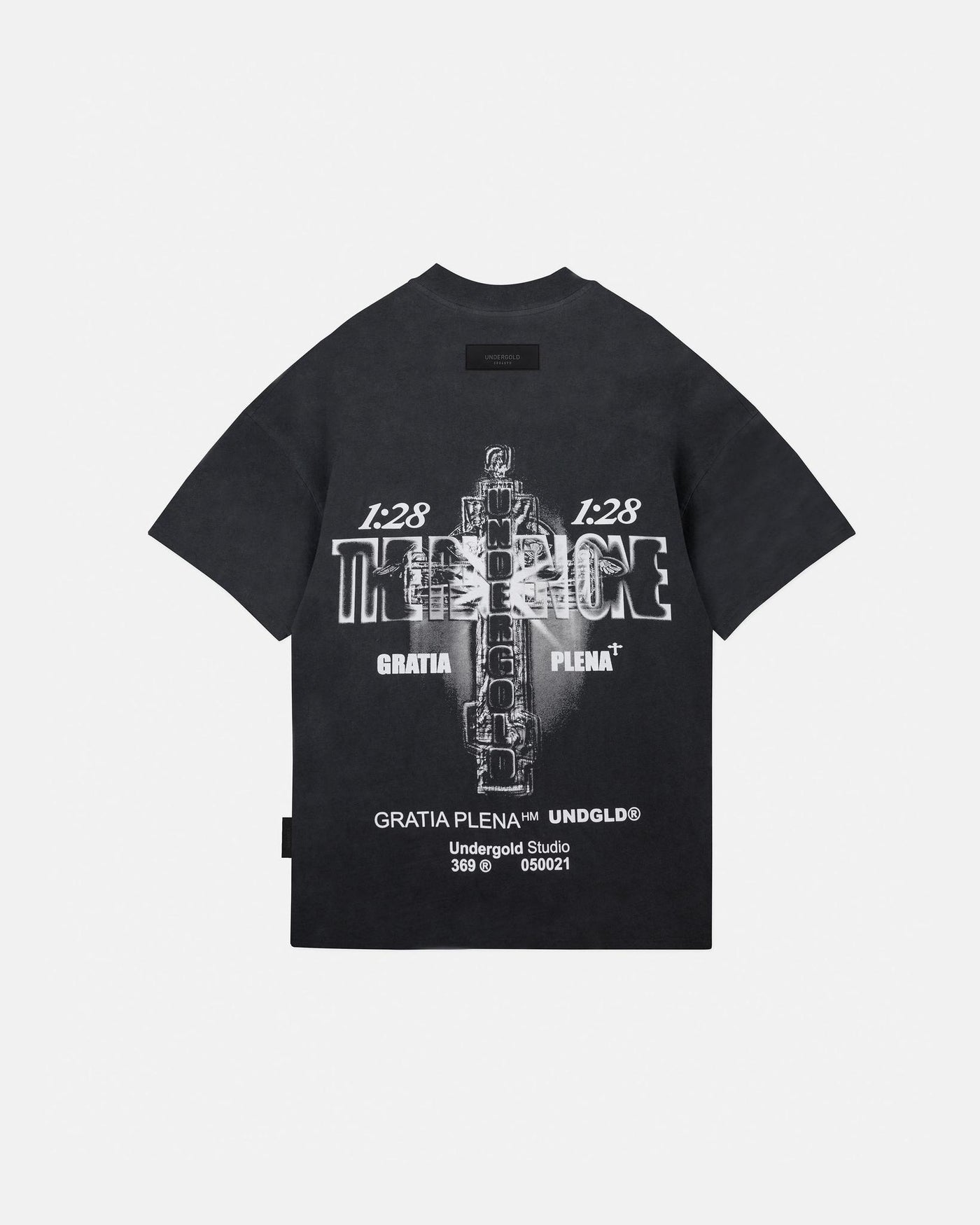 Undergold Gratia Plena The Risen One T-Shirt Vintage Black
