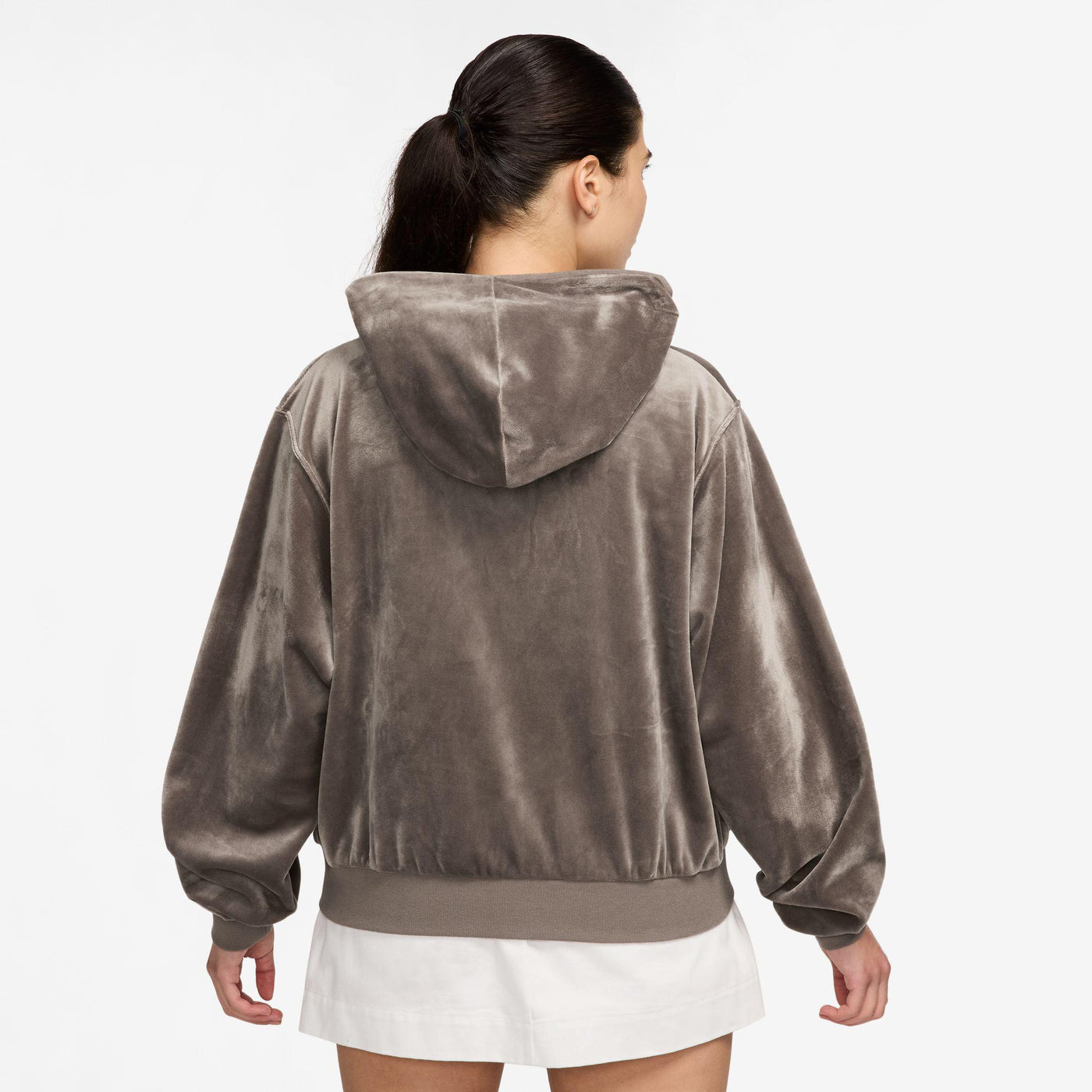 Nike Sportswear Chill Knit Women's Loose Velour Full-Zip Hoodie