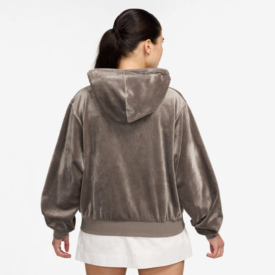 Nike Sportswear Chill Knit Women's Loose Velour Full-Zip Hoodie