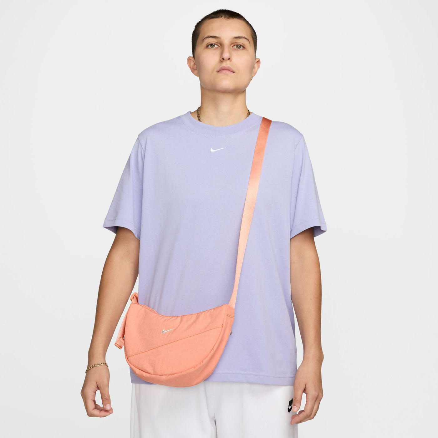 Nike Aura Crescent Crossbody Bag (4L) Apricot Agate