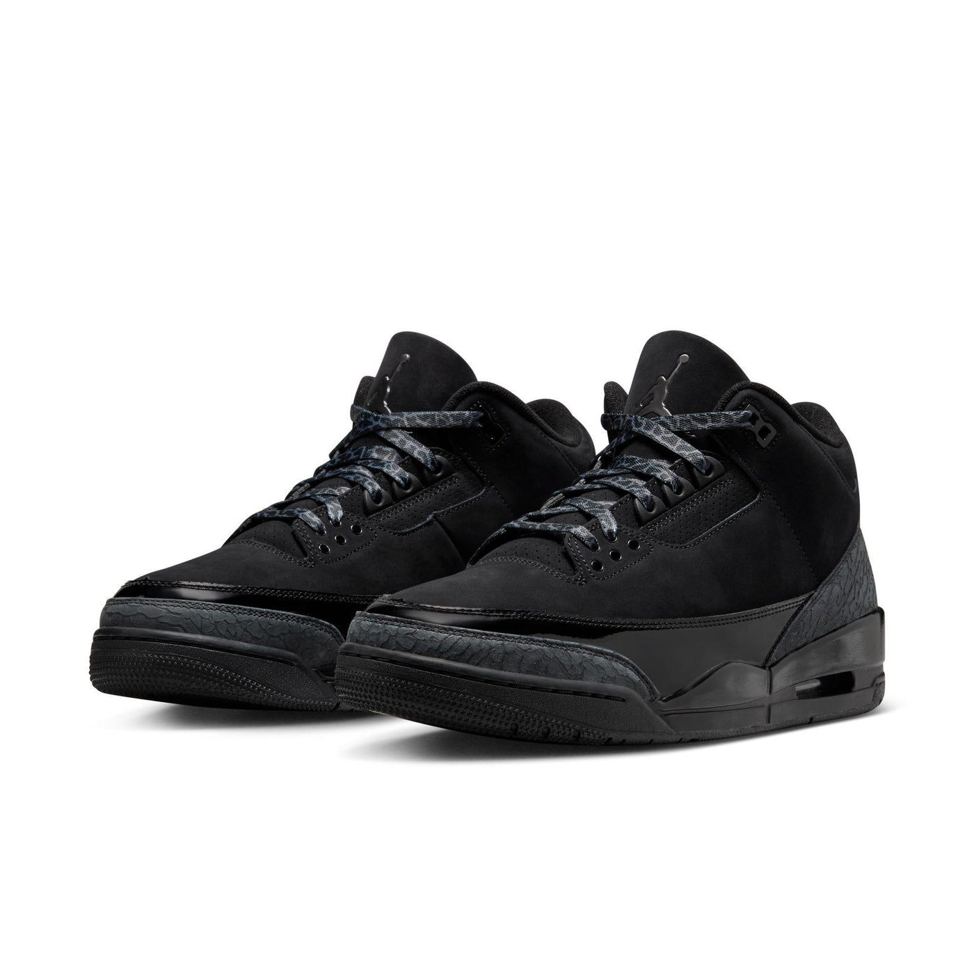 Air Jordan 3 Retro Black/Dark Charcoal-White