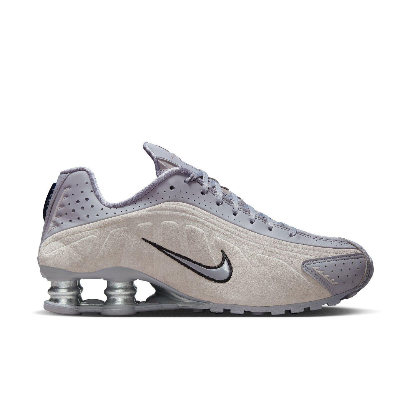 Women's Nike Shox R4 Cement Grey/Black-College Grey
