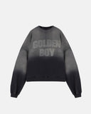 Undergold Golden Heritage Golden Boy Boxy Fit Crewneck Faded Black