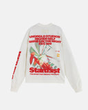 Undergold Stardust Rush Boxy Fit Long Sleeve T-Shirt White