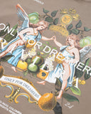 Undergold Riviera Fruit Angels Hoodie Brown