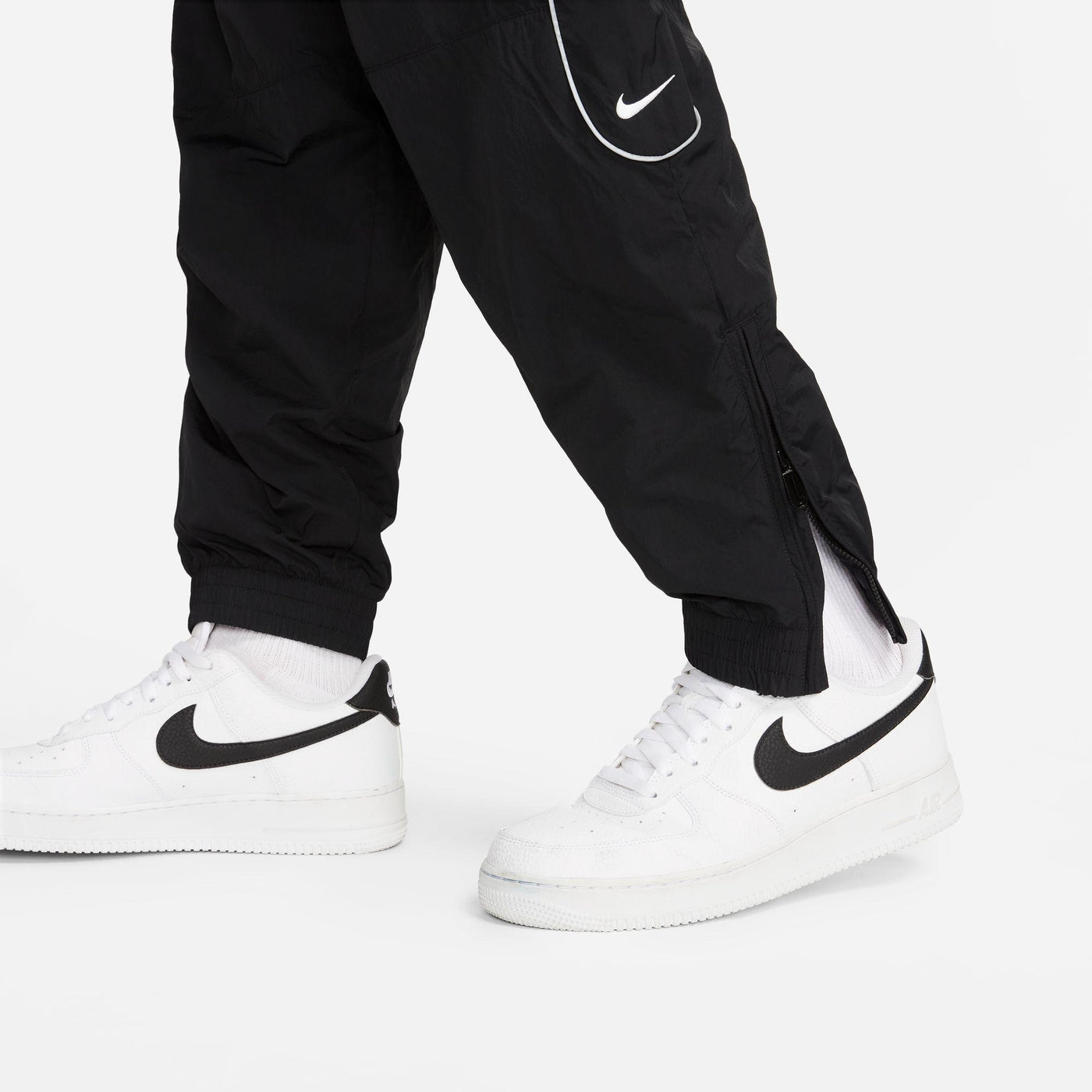 Nike Solo Swoosh Men's Track Pants Black