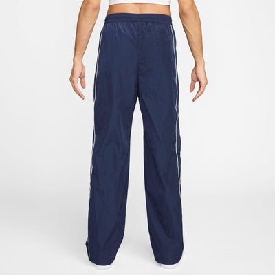 Nike Windrunner Women's High-Waisted Woven Open-Hem Pants Midnight Navy