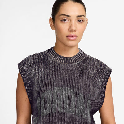 Jordan Women's Knit Vest Off Noir