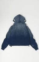 BLDG4 Falling Indigo Hoodie