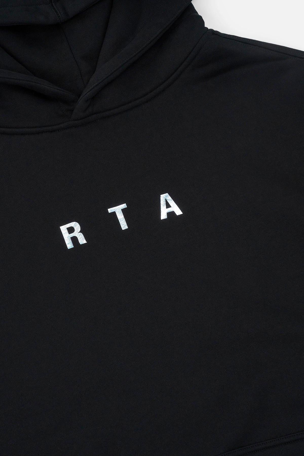 RTA Jordan Oversized Hoodie | Black Circuit Cross