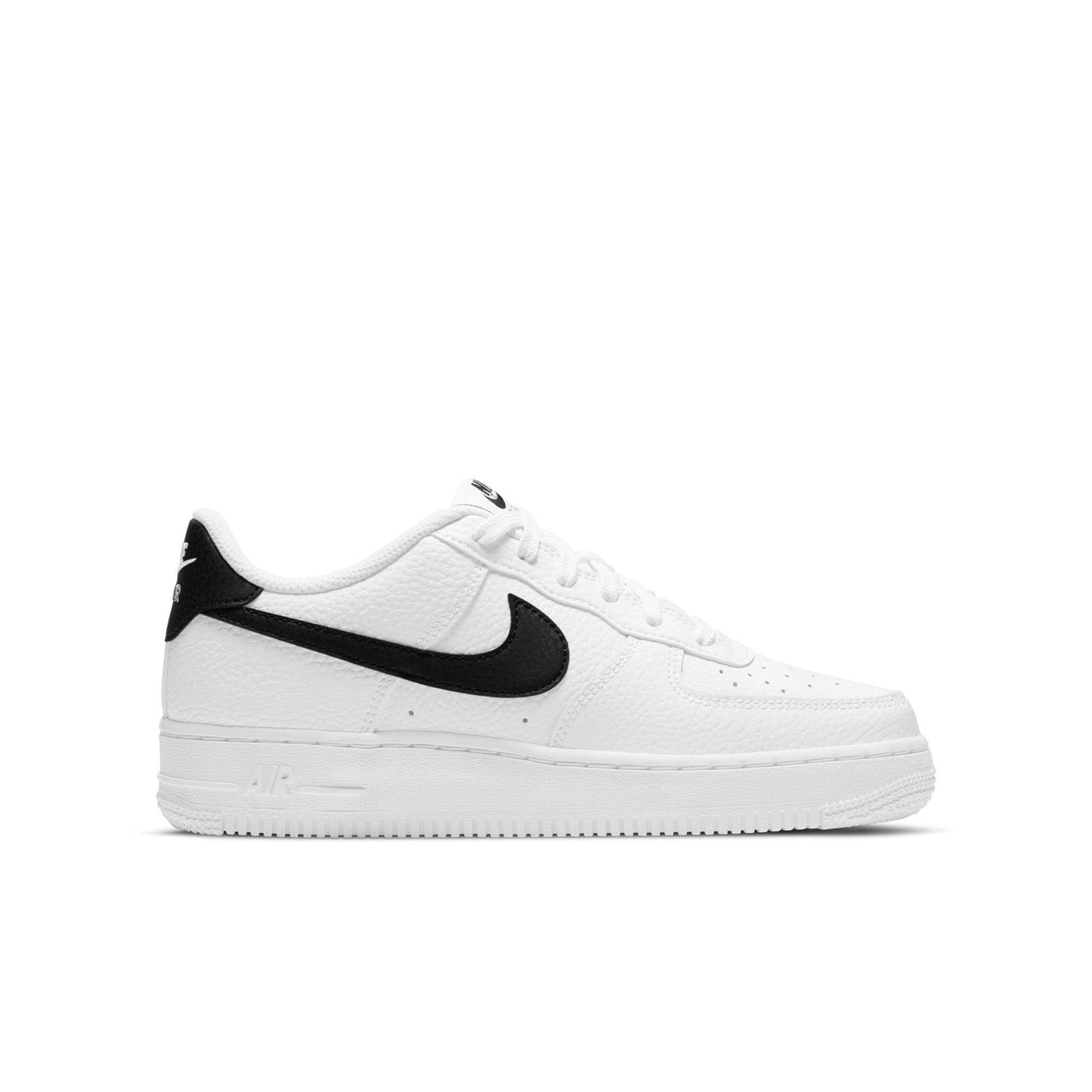 Nike Air Force 1 Big Kids' Shoes White/Black