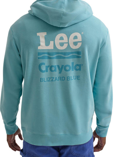 Lee x Crayola Hoodie Blizzard Blue