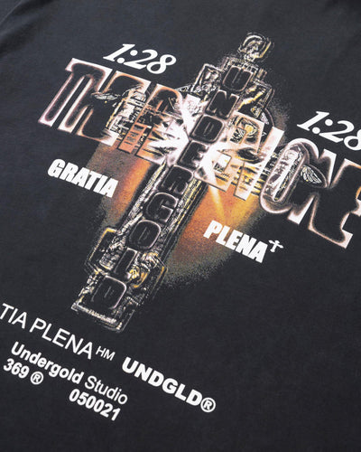Undergold Gratia Plena The Risen One T-Shirt Vintage Black