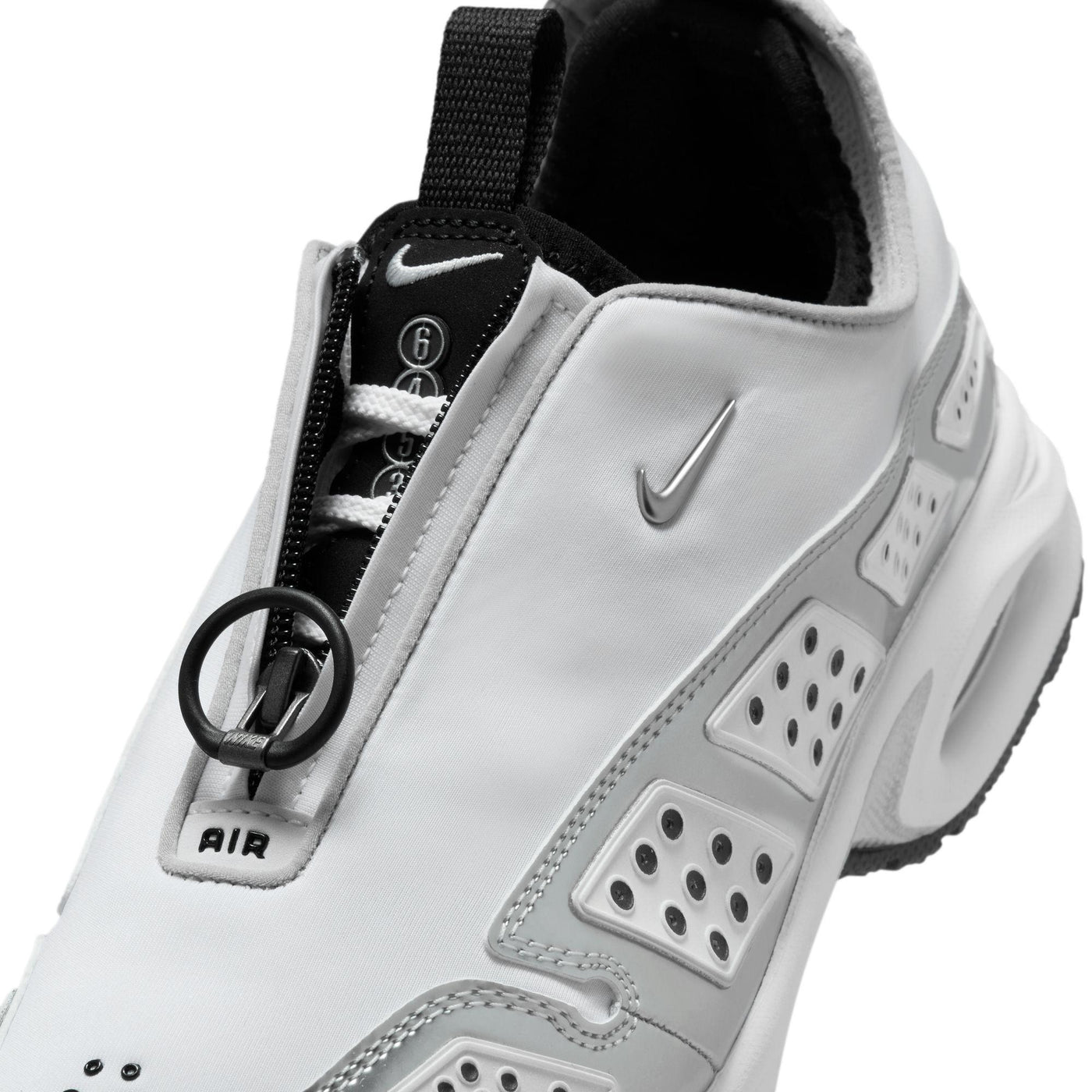 Women's Nike Air Max SNDR White/Metallic Silver-Black