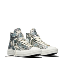 Converse First String Chuck - Snake Leather - Silver/Snow White/Black