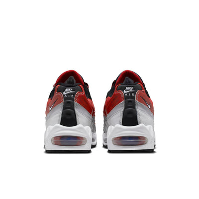 Nike Air Max 95 Big Bubble x Morehouse Black/White-Dark Team Red-Varsity Red