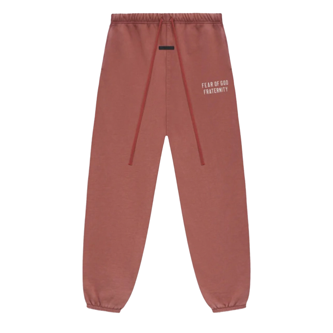 Fear of God Essentials Heavy Fleece SweatPant Crimson