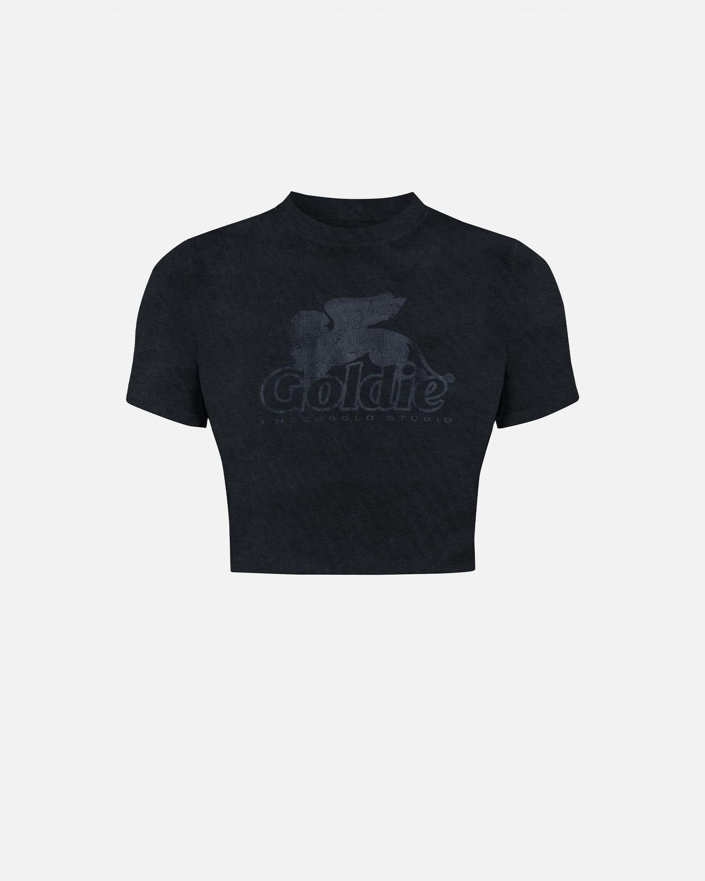 Undergold Agnus Dei UNDRGLD Baby Tee Vintage Black
