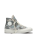 Converse First String Chuck - Snake Leather - Silver/Snow White/Black