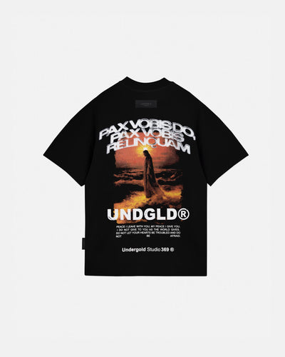 Undergold Gratia Plena Pax T-Shirt Black