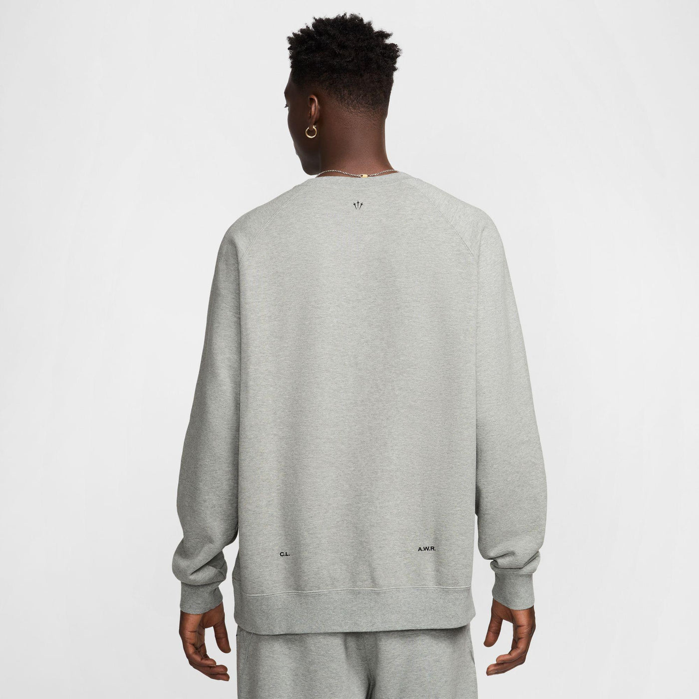 Nike x NOCTA Men's Fleece CS Crew Dark Grey Heather