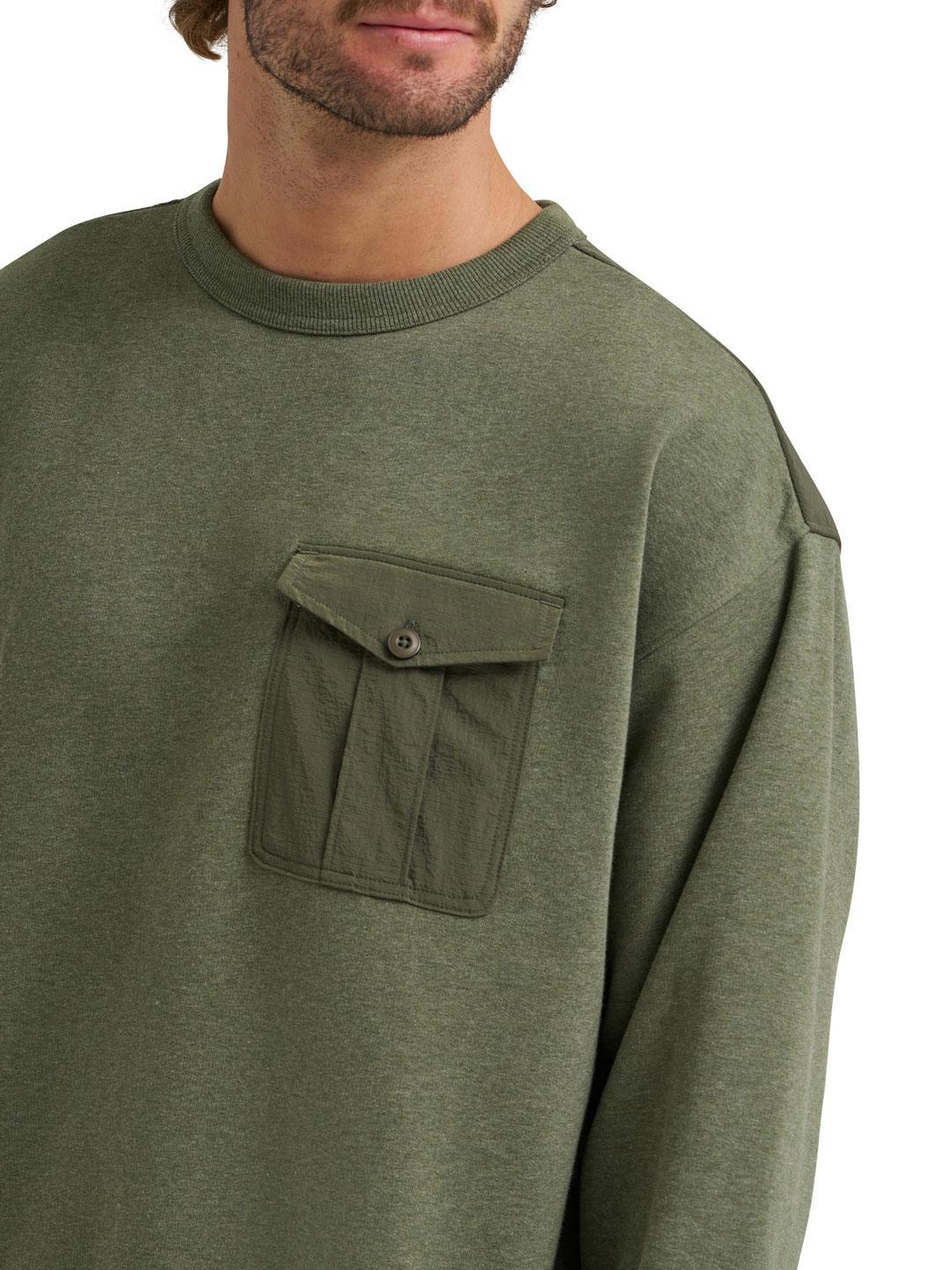 Lee Quilted Crew Sweatshirt