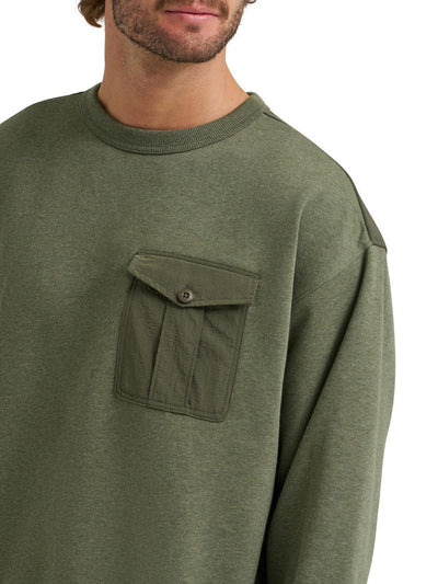 Lee Quilted Crew Sweatshirt