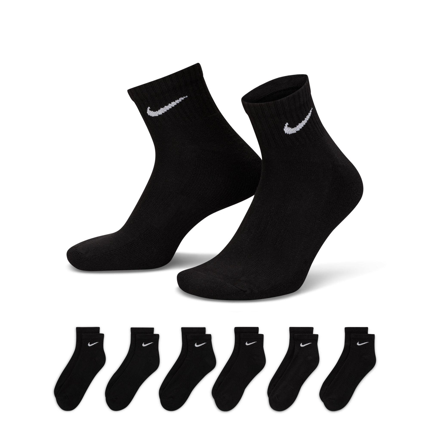 Nike Everyday Cushioned Training Ankle Socks (6 Pairs)