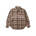 Undergold Act 1 Faith Flannel Shirt Plaid Brown