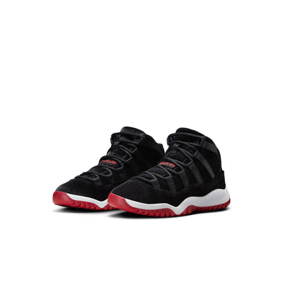 Jordan 11 Retro Little Kids' Shoes Black/Gym Red-White