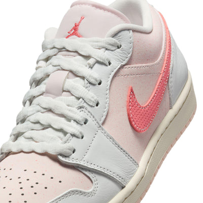 Women's Air Jordan 1 Low SE Summit White/Magic Ember-Light Soft Pink