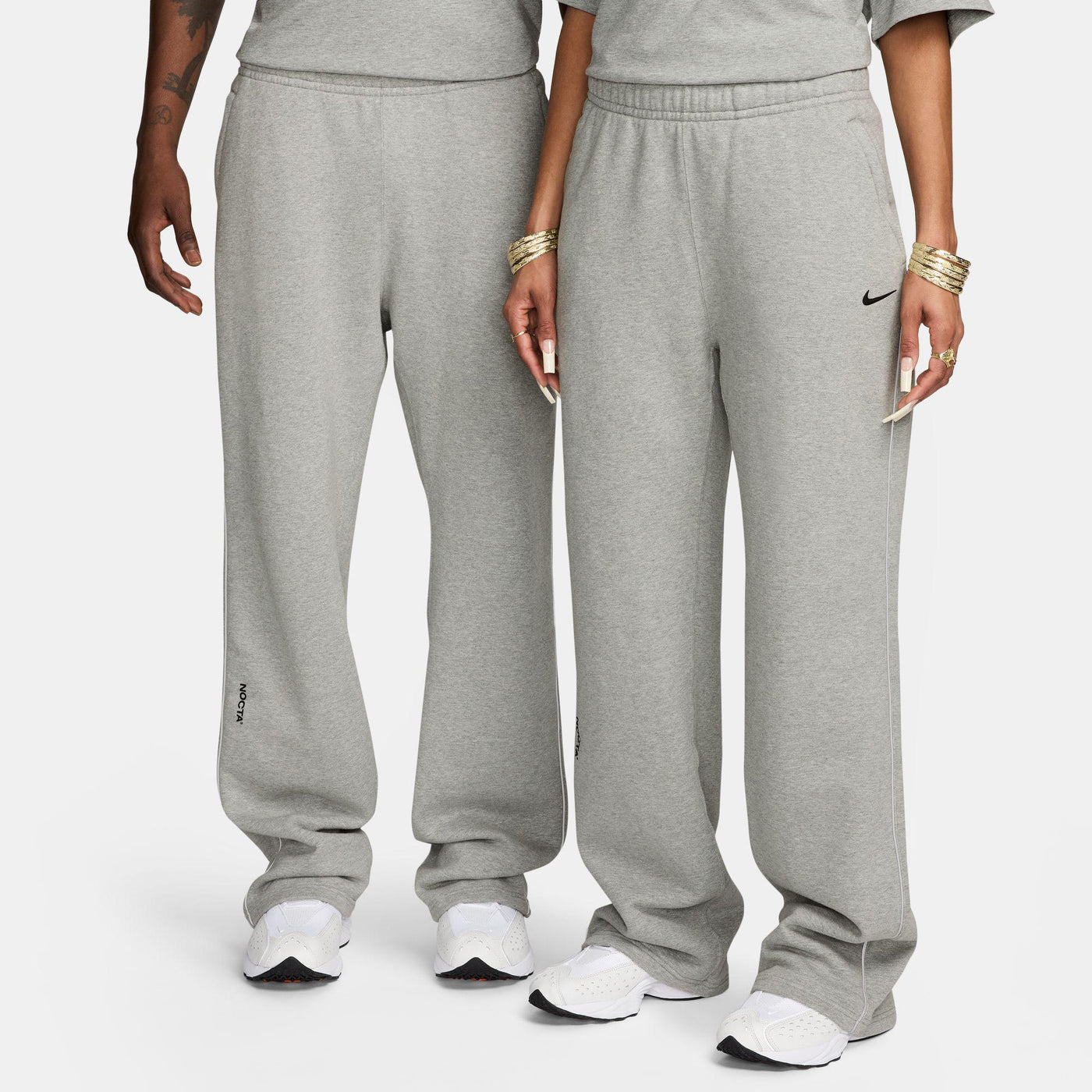 Nike x NOCTA Fleece CS Open-Hem Sweatpants Dark Grey Heather