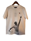Black Safari Lawn x Clay White Tee