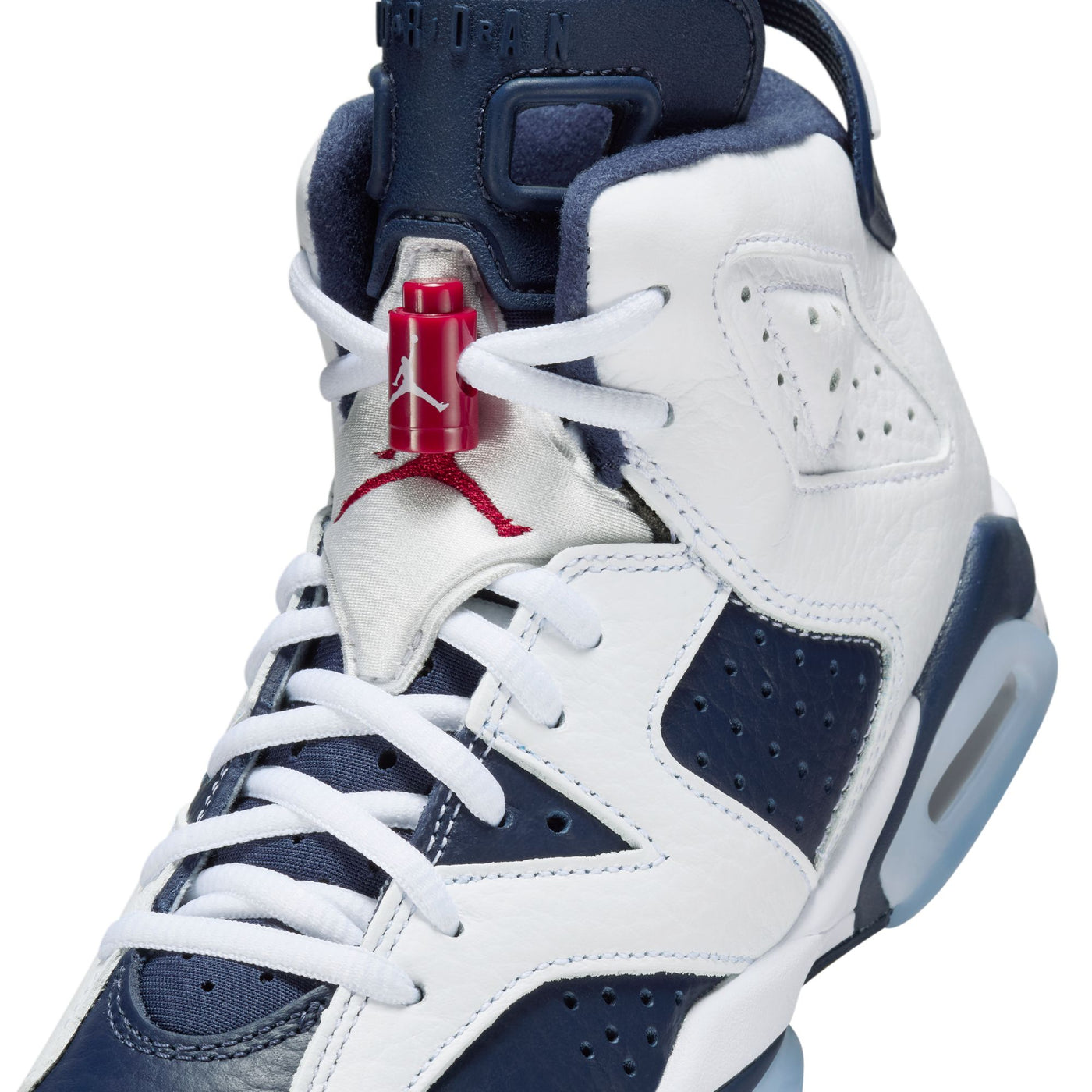 AIR JORDAN 6 RETRO "WHITE & MIDNIGHT NAVY" (YOUTH)