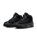 Air Jordan 3 Retro Big Kids' Shoes Black/Dark Charcoal-White
