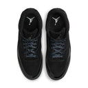 Air Jordan 3 Retro Big Kids' Shoes Black/Dark Charcoal-White