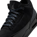 Air Jordan 3 Retro Big Kids' Shoes Black/Dark Charcoal-White